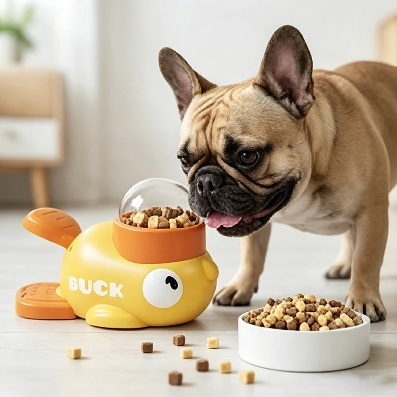 Best Pet Toys™ 2-in-1 Duck Dog Toy & Treat Dispenser