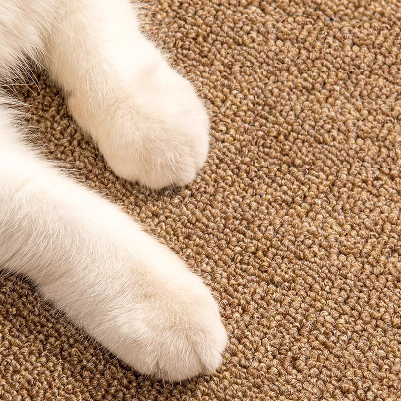 Wear-Resistant Sisal Cat Scratch Mat!