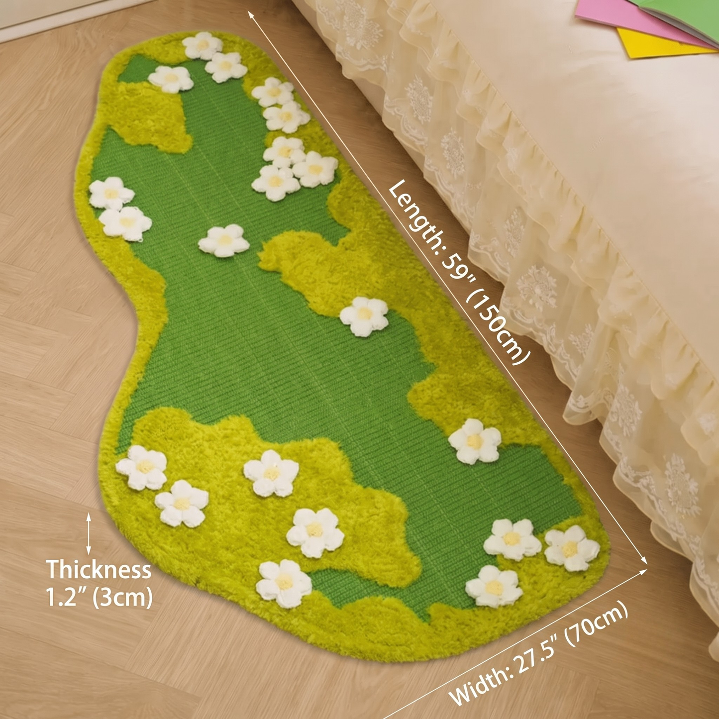 Best Pet Toys™ 2-in-1 Large Sisal Cat Scratcher Rug (31")