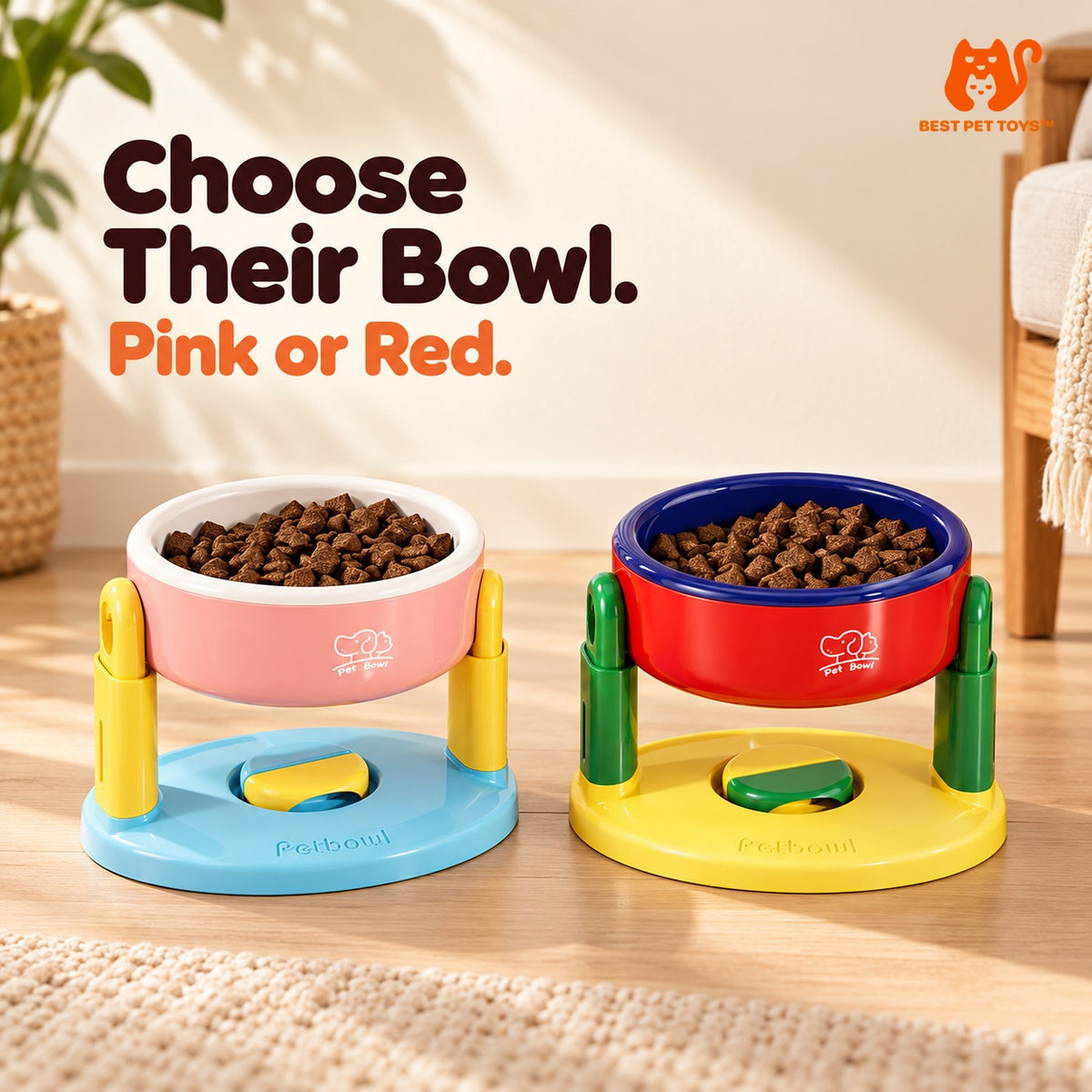 Best Pet Toys adjustable elevated pet bowl — gallery image 6