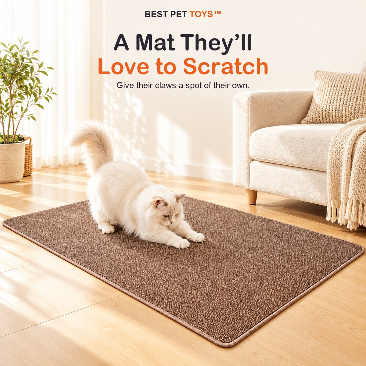 Best Pet Toys Cat Scratching Mat – cat scratching hero