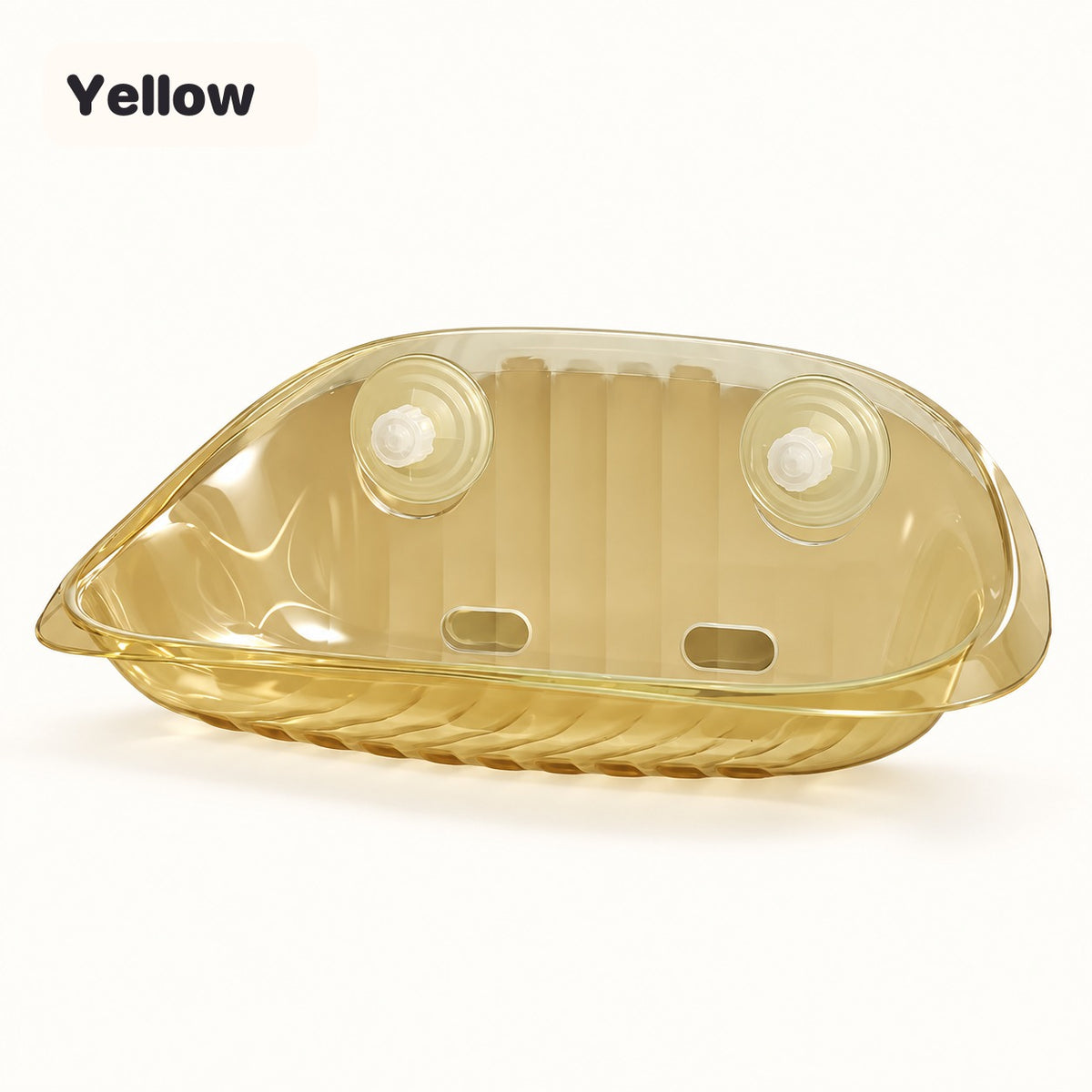 Yellow transparent cat window bed variant