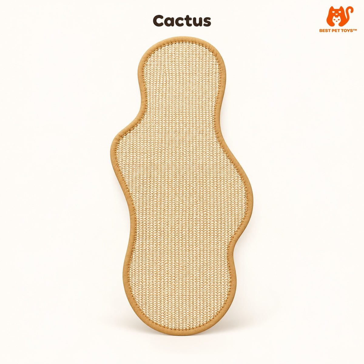 Cactus shape cat scratch mat