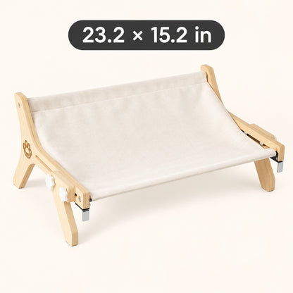 Single wooden cat window perch variant 23.2 by 15.2 inches