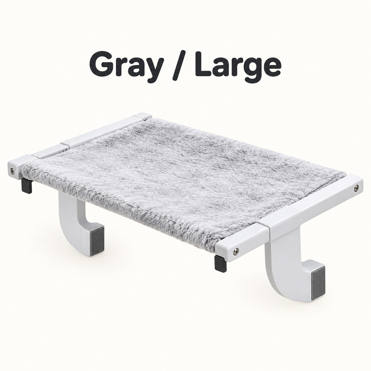 Gray Large hook-on window perch variant product only