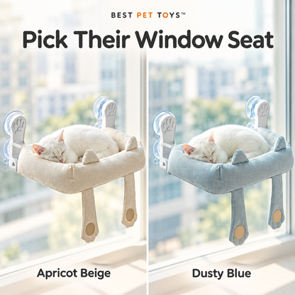 Apricot Beige and Dusty Blue perch choices