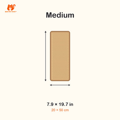 Medium sisal scratching mat 7.9 by 19.7 inches