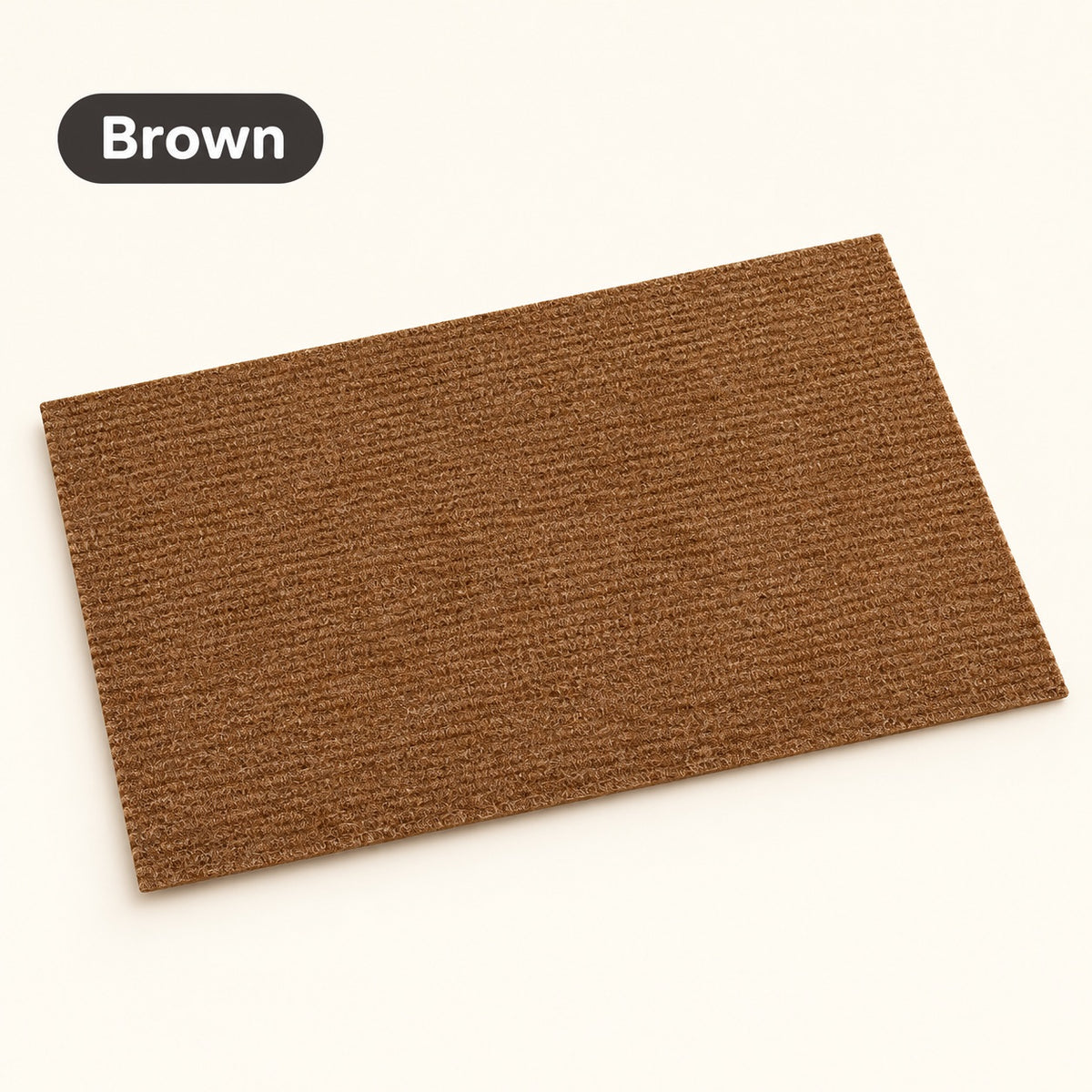 Brown scratch fabric sheet