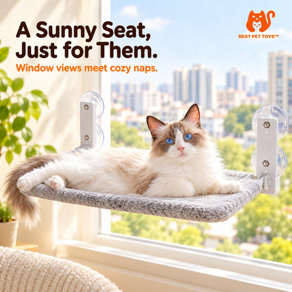 Best Pet Toys suction cup window cat hammock — gallery image 1