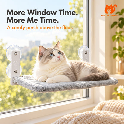 Best Pet Toys suction cup window cat hammock — gallery image 2