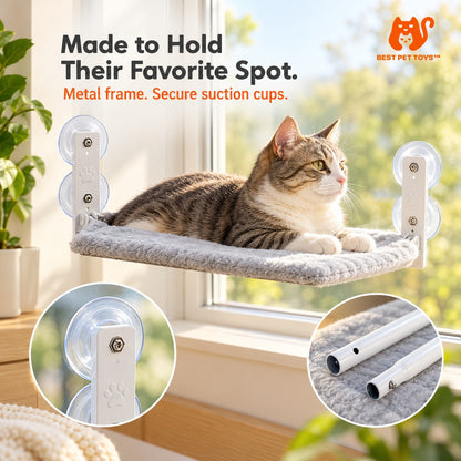 Best Pet Toys suction cup window cat hammock — gallery image 3