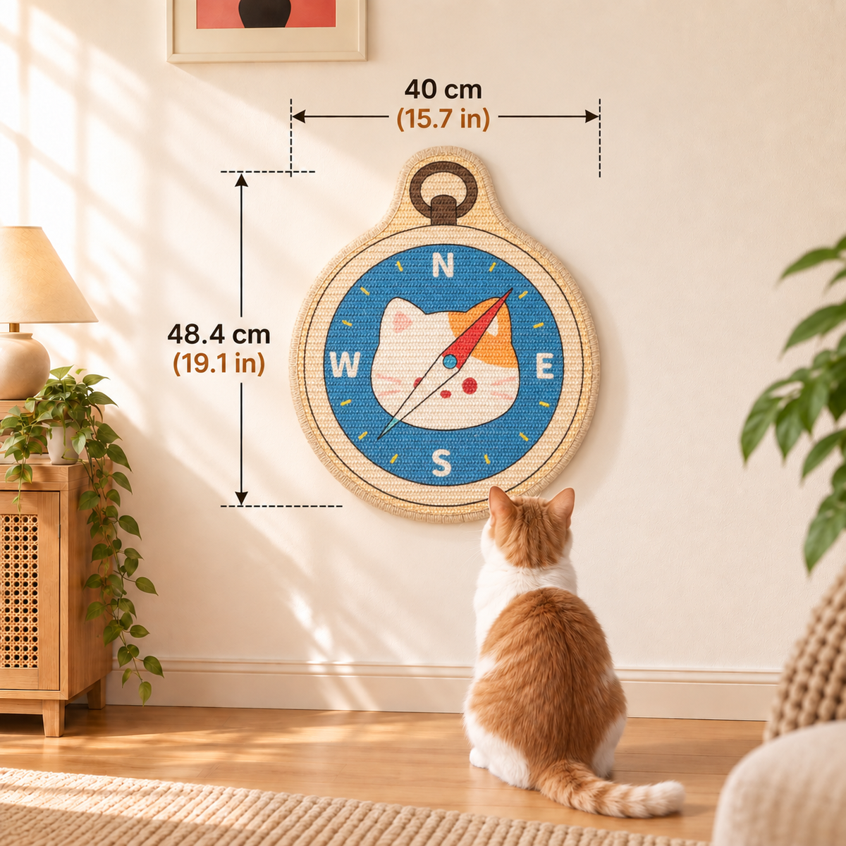 Best Pet Toys™ ClawPack – Wall Sisal Scratcher