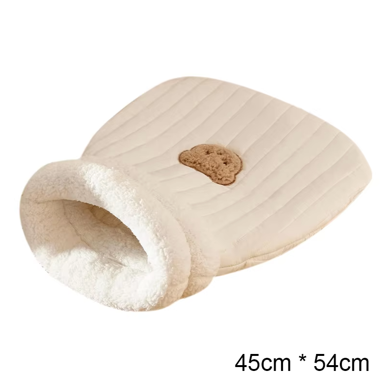 Cozy Cat Sleeping Bag – Soft, Snuggly Hideaway Bed for Cats!