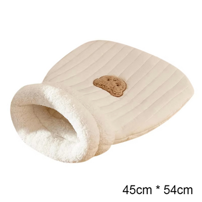 Cozy Cat Sleeping Bag – Soft, Snuggly Hideaway Bed for Cats!