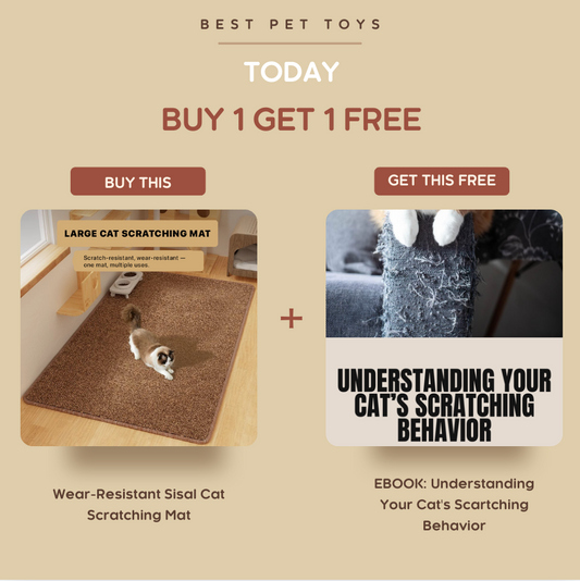 Wear-Resistant Sisal Cat Scratching Mat